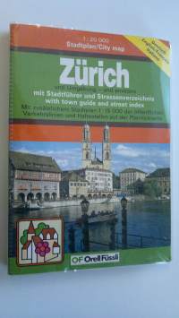 Zurich und Umgebung/ and environs ; mit Stadtfuhrer und Strassemverzeichnis/ with town guide and street index