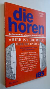 Die Horen 185 - 42. Jahrgang 1. Quartal 1997 : Zeitschrift fur Literatur, Kunst und Kritik