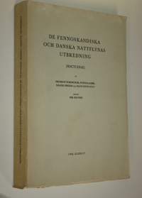 De fennoskandiska och danska nattflynas utbredning : Noctuidae