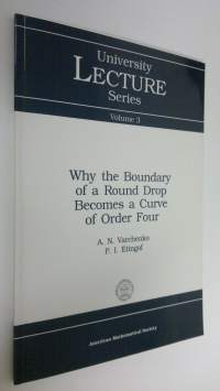 Why the Boundary of a Round Drop Becomes a Curve of Order Four (UUDENVEROINEN)