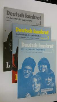 Deutsch konkret : Ein Lehrwerk fur Jugendliche 1 (Lehrbuch, Arbeitsbuch, Tests)