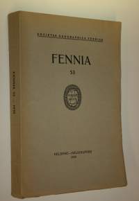 Fennia 53 : Studier över kvartärsystemet i Fennoskandias nordliga delar 4, Om nivåförändringarna och grunddragen av den geografiska utvecklingen efter istiden i I...
