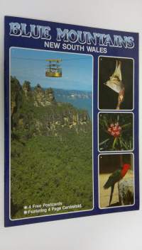 Blue Mountains New South Wales : 4 free postgards ; featuring 4 page centrefold