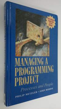 Managing a programming project : people and processes