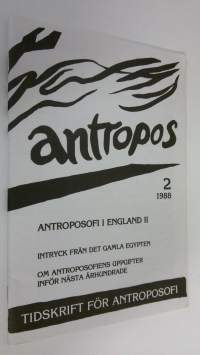 Antropos 2/1988 - Tidskrift för antroposofi