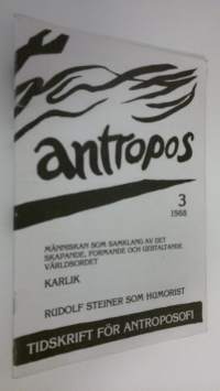 Antropos 3/1988 - Tidskrift för antroposofi