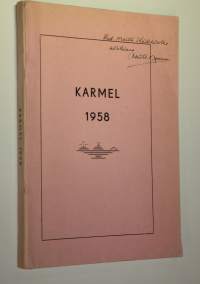 Karmel 1958 : Raamatun ja Israelin puolesta : yhdeksäs vuosikerta