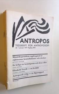 Antropos : Tidskrift för antroposofi Nr. 1-10 1977 januari-december  Årgång XXIII