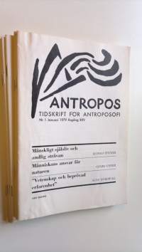Antropos 1979  : Nr. 1-10 (4,6 puuttuu) Januari-December 1979 Årgång XXV