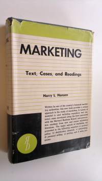 Marketing : Text, cases and readings