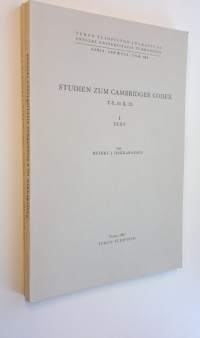 Studien zum cambridger codex T-S. 10. K. 22: 1-2 : Text ;  Graphemik und phonemik