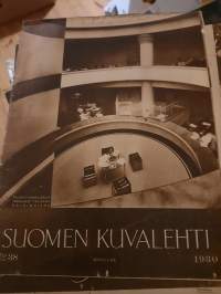 Suomen Kuvalehti 1930 nr 38 funktionalismia pohjan talossa Helsingissä, Montreal, kirkkokuorojen suurjuhlat Helsingissä
