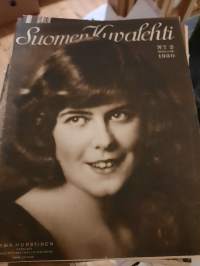 Suomen Kuvalehti 1930 nr 2 Irma Hurstinen, Barcelonan näyttely, Afrikkaa Helsingissä