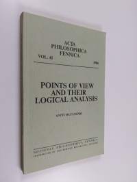 Points of View and Their Logical Analysis