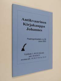 Antikvaarinen kirjakauppa Johannes : Postimyyntiluettelo n:o 58 Joulu 2003