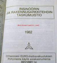 Insinöörin ja rakennusarkkitehdin taskumuistio  1982