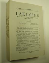 Lakimies, 75. vuosikerta (1977), numerot 4-8 (numerot 4 ja 5 samassa vihossa) : suomalaisen lakimiesyhdistyksen aikakauskirja