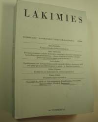 Lakimies, 94. vuosikerta (1996), numerot 1-2 ja 5-6 (numerot 5 ja 6 samassa niteessä) : suomalaisen lakimiesyhdistyksen aikakauskirja