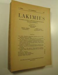 Lakimies, 62. vuosikerta (1964), numerot 1-4 (numerot 2 ja 3 samassa vihossa) : suomalaisen lakimiesyhdistyksen aikakauskirja