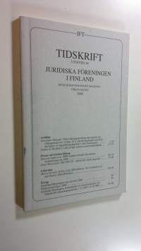 Tidskrift utgiven av Juridiska föreningen i Finland 2009/1