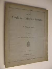 Aus dem Archiv der Deutschen Seewarte XI. Jahrgang: 1888 - Herausgegeben von der Direktion der Seewarte