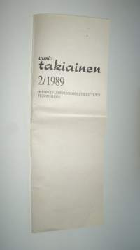 Takiainen : Helsingin seudun luonnonsuojeluyhdistyksen tiedotuslehti 2/1989 - Johtolankoja Nuuksion nuuskijoille