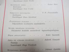 Joulutunnelma 1950 - Arvi A. Karisto Oy joululehti, kirjoittajina mm. Anni Kaste, Aili Somersalo, Martti merenmaa, Kaisa Meri, aukusti Simojoki, Jussi Kukkonen ym.
