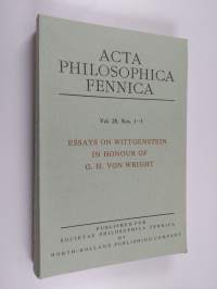 Essays on Wittgenstein in Honour of G. H. Von Wright