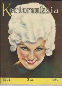 Kertomuksia  1934 nr 14 novelleja, tositapahtumia, tietoa, sarjakuvia