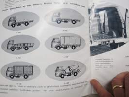 Ford D-sarja kuorma-autot / Ford Transit pakettiautot -myyntiesite / sales brochure