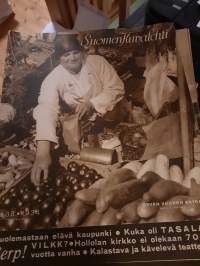 Suomen kuvalehti 1934 no 38 kuolemastaan elävä kaupunki, kuka oli Tasala Vilkk?, Hollolan kirkko
