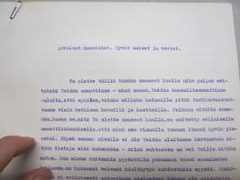 Piirteitä Jouhkolan Hovin historiasta - esitelmä, pitänyt Eino Sormunen, 29.9.1917 maamiesjuhlassa, Jouhkola - kartano, Tohmajärvi