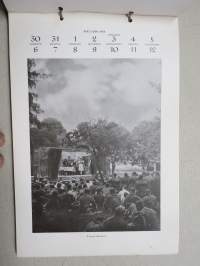 Ein Kalendar auf das Jahr 1943, saksalaisen &quot;aatteellisen ja virallisesti hyväksytyn taiteen&quot; vuosikalenteri
