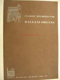 Classic melodies for the Baleani organs