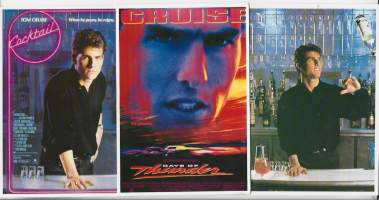 Tom Cruise  - postikortti 3 eril