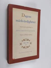 Dagens märkvärdigheter :; Gustavianska anteckningar, 1 - 1799-1800