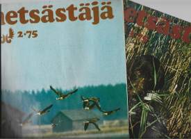 Metsästäjä 1976  nr 4 ja 5 yht 2 lehteä