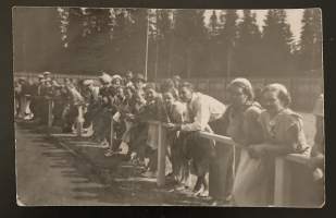 Karkkilan urheilukenttä 1938 - Vanha valokuva