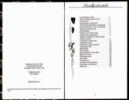 Kotivinkki - Kodin päiväkirja 1995. Täynnä hyviä vinkkejä, reseptejä, kodin kirjanpitopohja, viherkasvit ilmanpuhdistajina, säästövinkkejä jne.
