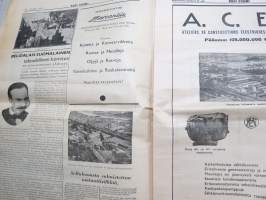 Uusi Suomi 1935 nr 38, 22.9.1935 - Brysselin maailmannäyttelyn erikoisnumero