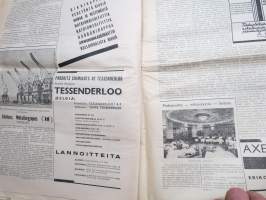 Uusi Suomi 1935 nr 38, 22.9.1935 - Brysselin maailmannäyttelyn erikoisnumero