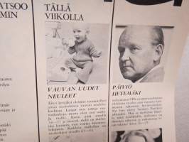 Anna 1971 nr 13, 30.3.1971, Laila Räikkä, RAnskalainen sisustus, Raili Berner, Lotto-tyttö Hilkka Kotamäki, Päiviö Hetemäki, Matti Suurpää, ym.