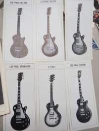 Gibson Les Paul Series - Standard, Deluxe, Pro Deluxe Custom, &quot;Paul&quot; Deluxe&quot;, L.P.XR-1,  - Pre-owners manual -sales brochure