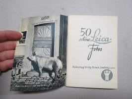 50 Schöne Leica-Photos - Willy Heinz-Bildkalender 1950