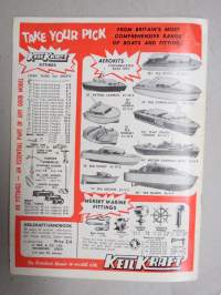 Model Maker &amp; Model boats  1965 june -pienoismallilehti