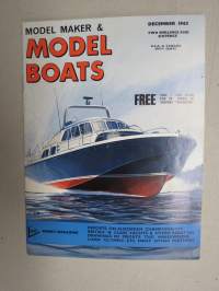 Model Maker &amp; Model Boats 1965 December -pienoismallilehti