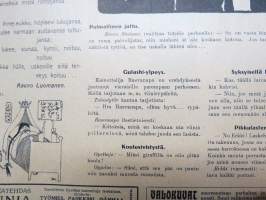 Tuulispää 1916 nr 44 -pilapiirros- ja huumorilehti