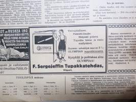 Tuulispää 1916 nr 24 Helluntainumero -pilapiirros- ja huumorilehti