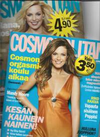 Cosmopolitan  2006 kesäkuu ja 2007 tammikuu yht 2 lehteä