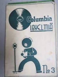 Columbia iskelmiä nr 3